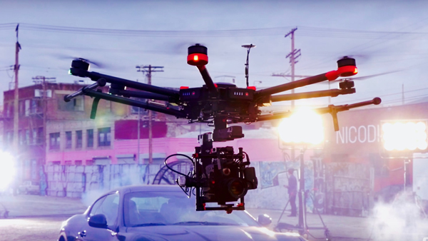 Empleo de drones para Audiovisuales en JOB TO DRON